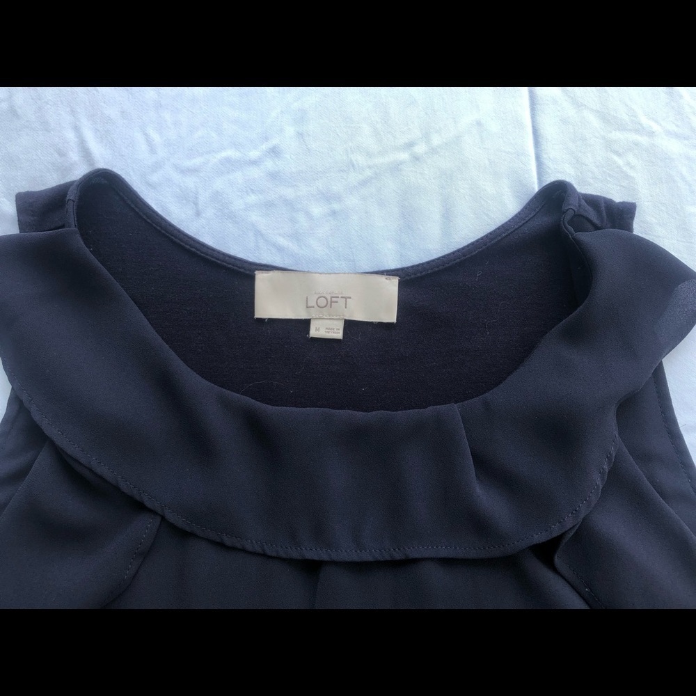 Loft Sleeveless Blouse - M - Picture 5 of 10